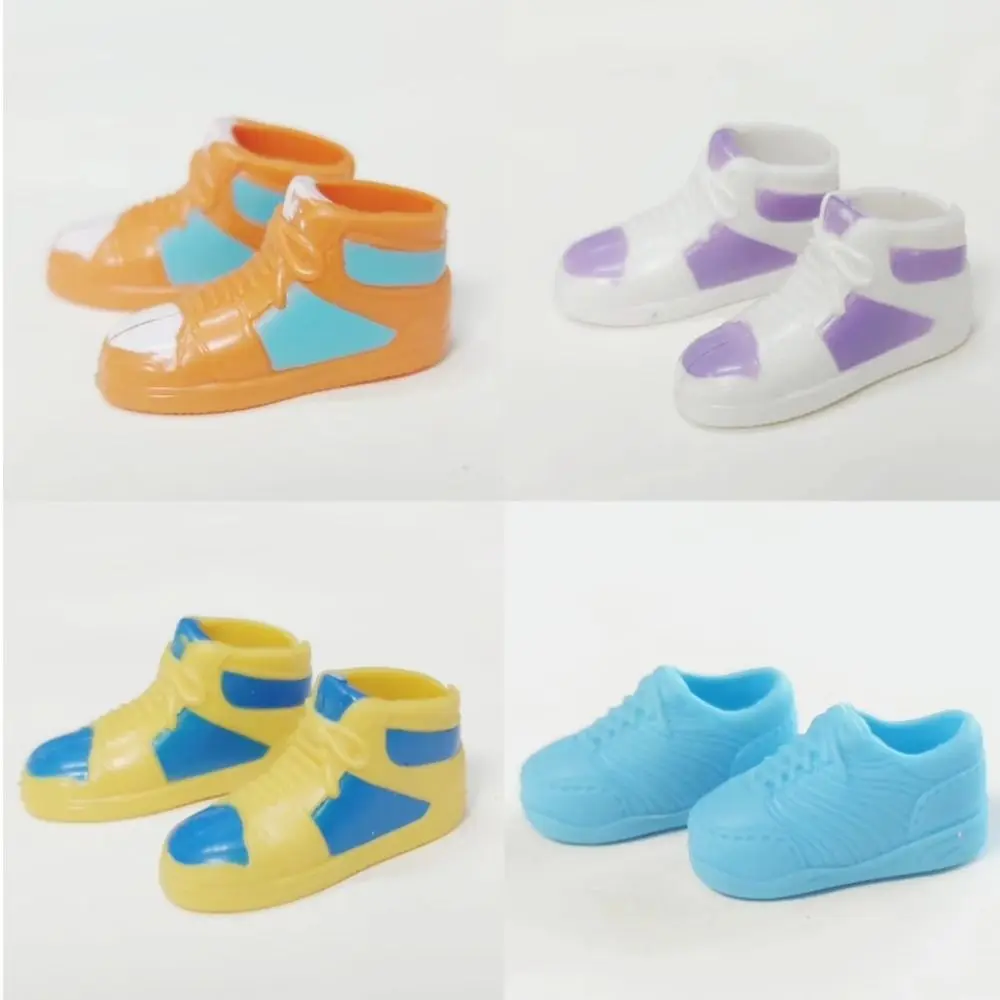 Plastic High Heel Doll Shoes for 30cm Female Dolls