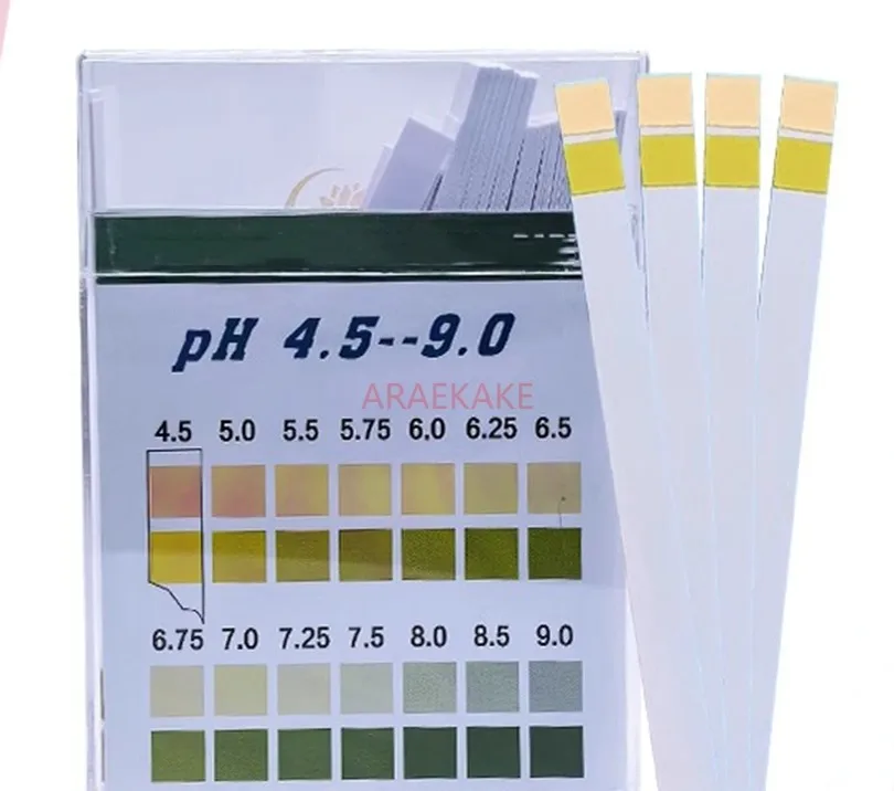 100 pieces of pH test paper for measuring pH in human saliva, sheep water quality, and female urine, 1 box