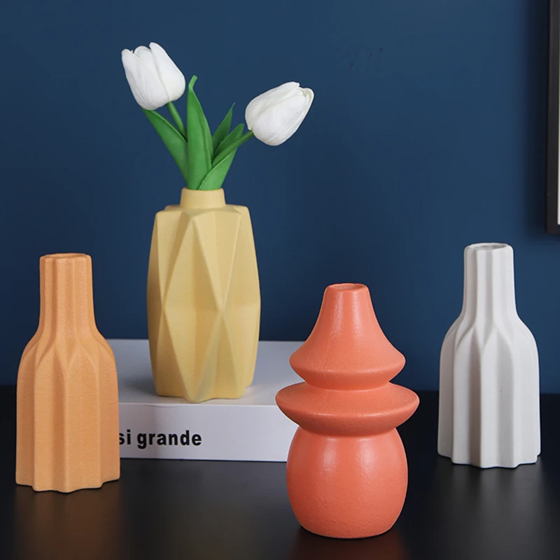 

Decoration Flowerpot Plant Vase Luxury Modern Nordic Style Vase Wedding Interior Unique Vase Decoration Mariage Indoor Supplies