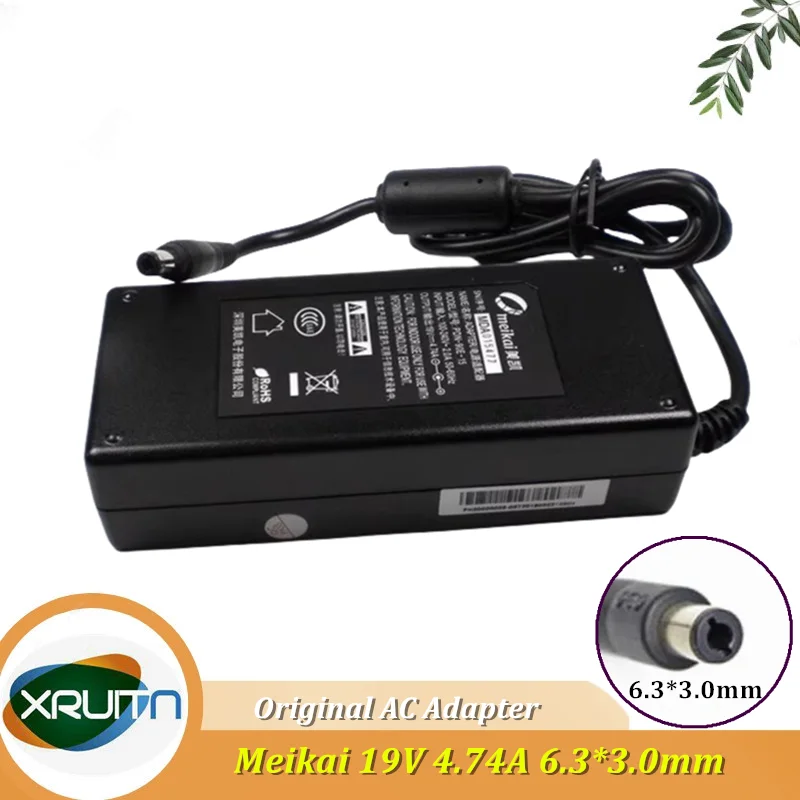 Adattatore Ca Originale Meikai Pdn-90E-15 19V 4.74A 90W 6.3X3.0Mm Per Caricatore Di Alimentazione Centime Thin Client V660 Ads-110Dl-19-1