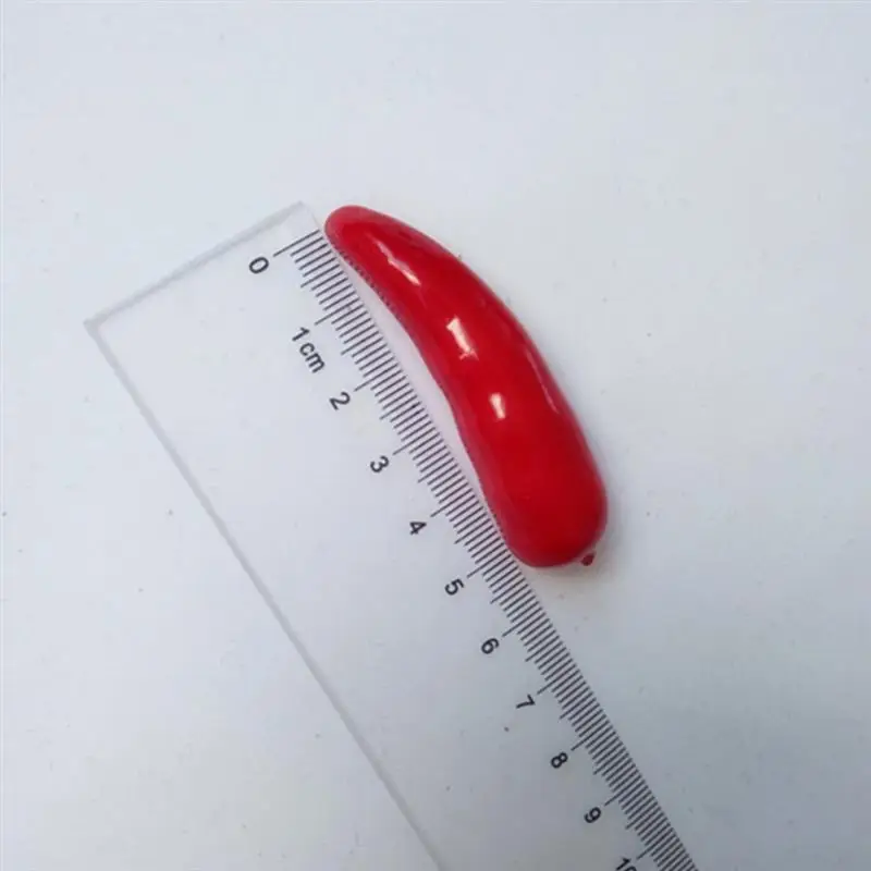 Simulation Chili Artificial Vegetable Decorative Food Model for Store Display 36Pcs
