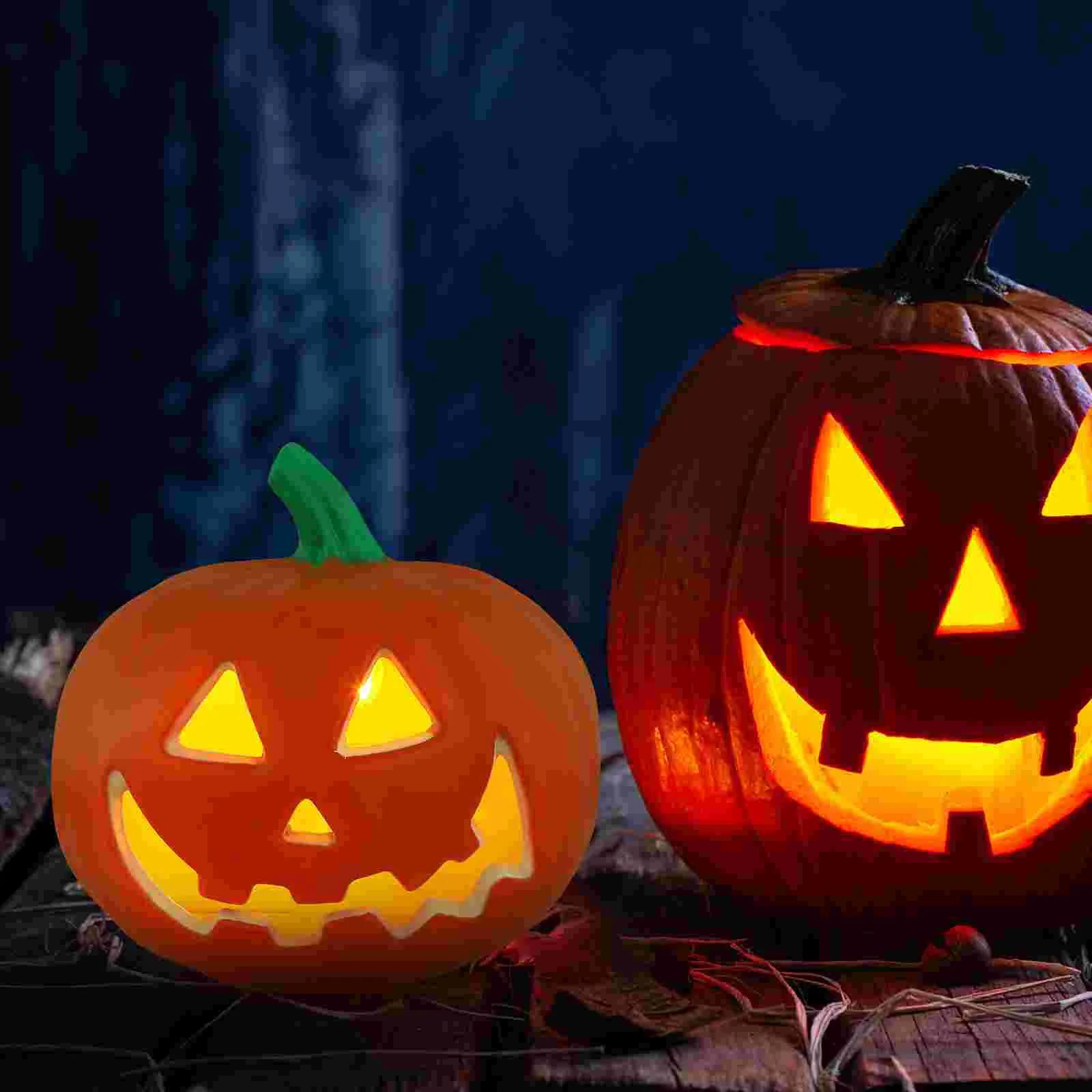 

Halloween Pumpkin LED Light Flashing Light Ghost Pumpkin Lantern Outdoor Garden Festival Party Decoration Without Christmas