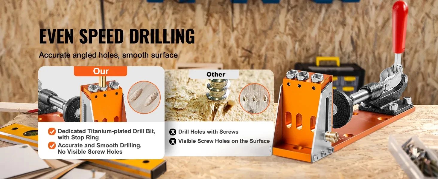 Smooth drilling with specialized bit