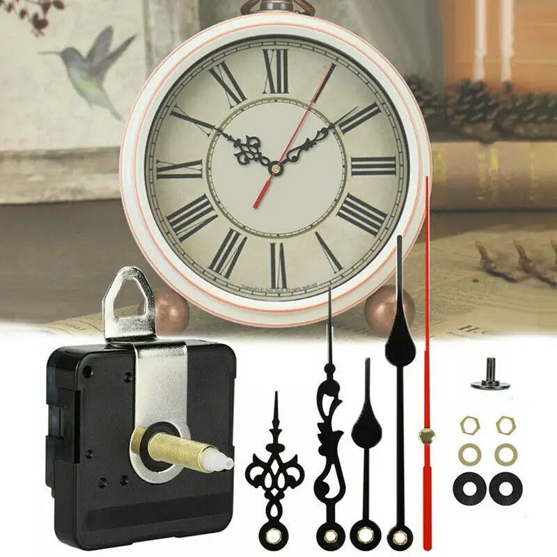 Quartz Clock Movement Mechanism DIY Wall Clock Repair Movement Hands Clockwork Clock Repair Tool Clock Replacement Accessories radio controlled wall clock