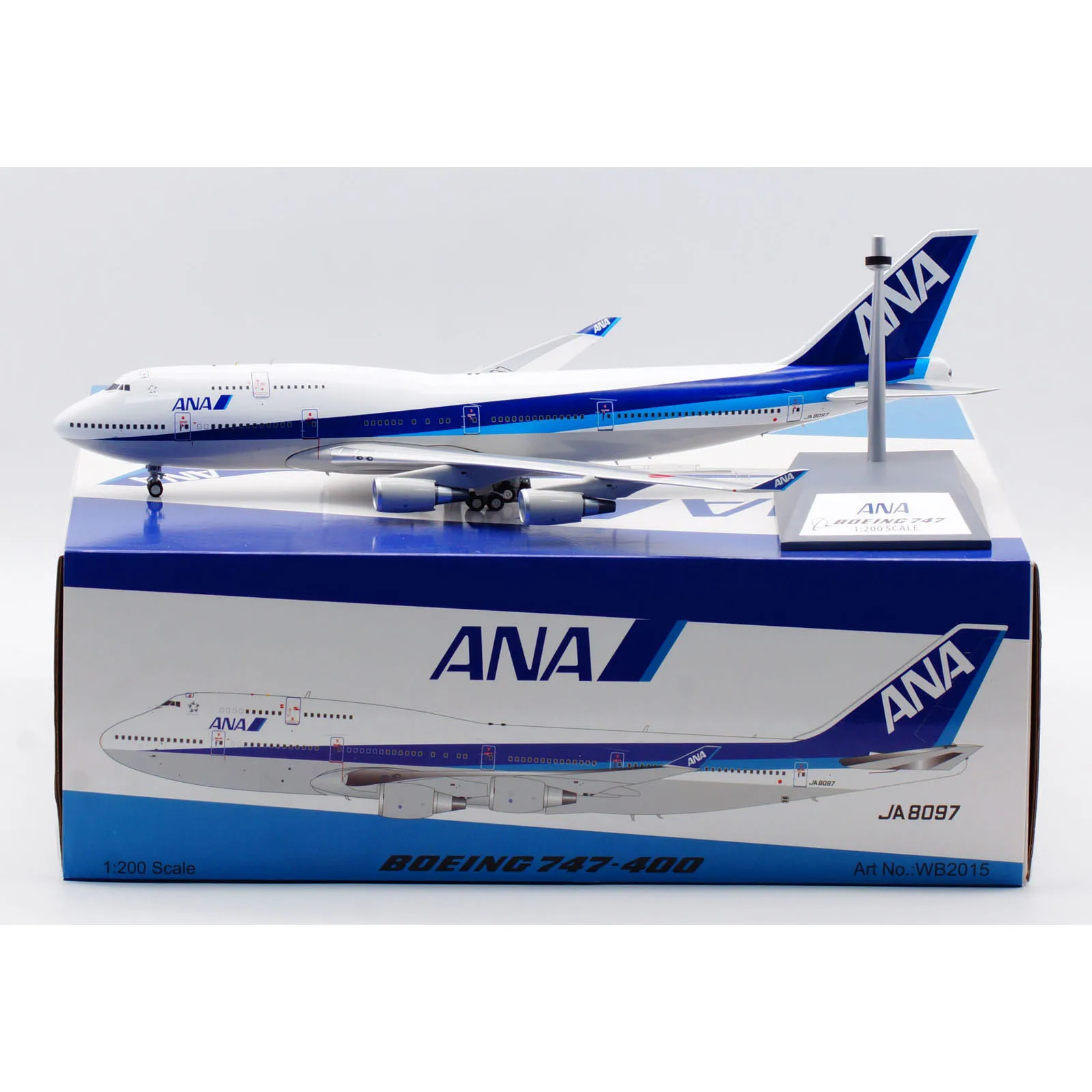 B-Models 1/200 ANA 全日空 B747-200 JA8175 全日空商事 NH20001 1/200