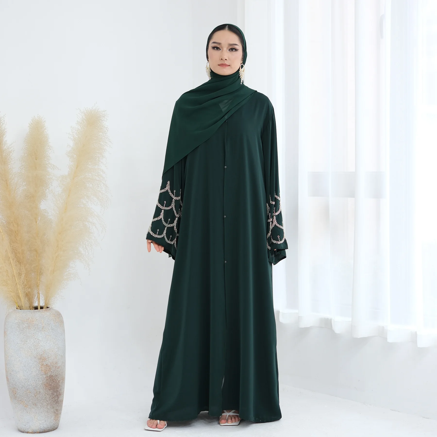 Only Green abaya