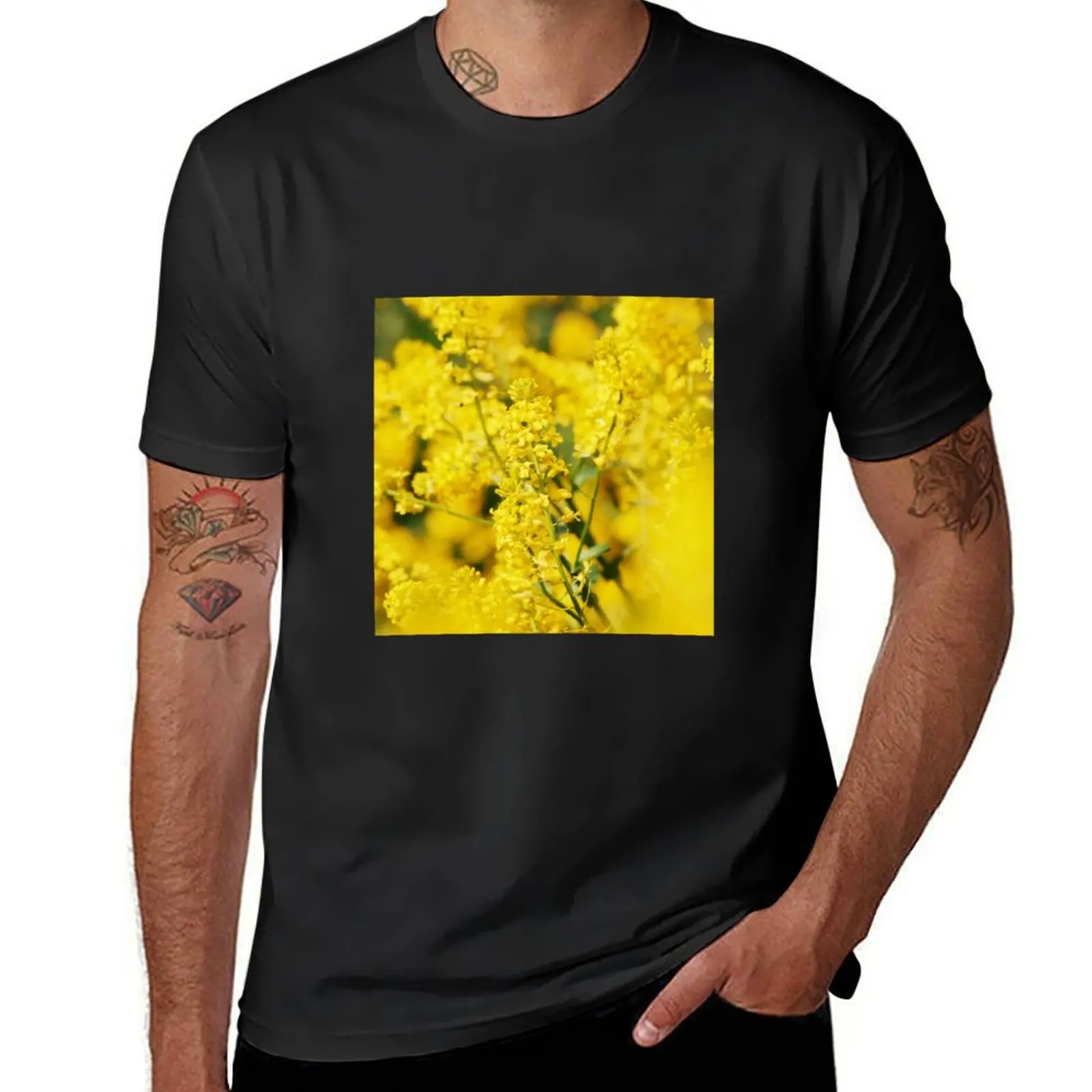 

Yellowness T-Shirt hippie clothes summer clothes graphics sports fans men t shirts
