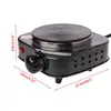 808F Mini Electric Stove Coffee Heater Plate 500W Multifunctional Home Appliance Kit 2