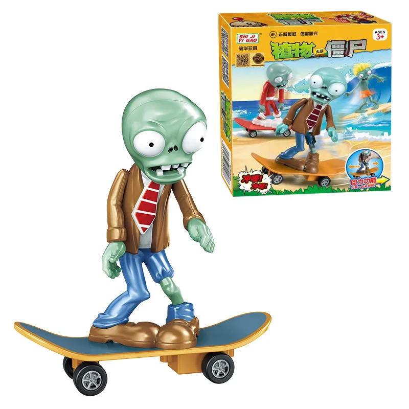 Deluxe Plants vs Zombies 2 Distortio Toy Set - Vibrant Collectible Anime Figures