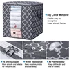 Clothes Quilt Storage Bag Moisture-Proof Dustproof Storages Non-Woven Quilt Organizes Mobile Clothes Bed Bottom 6