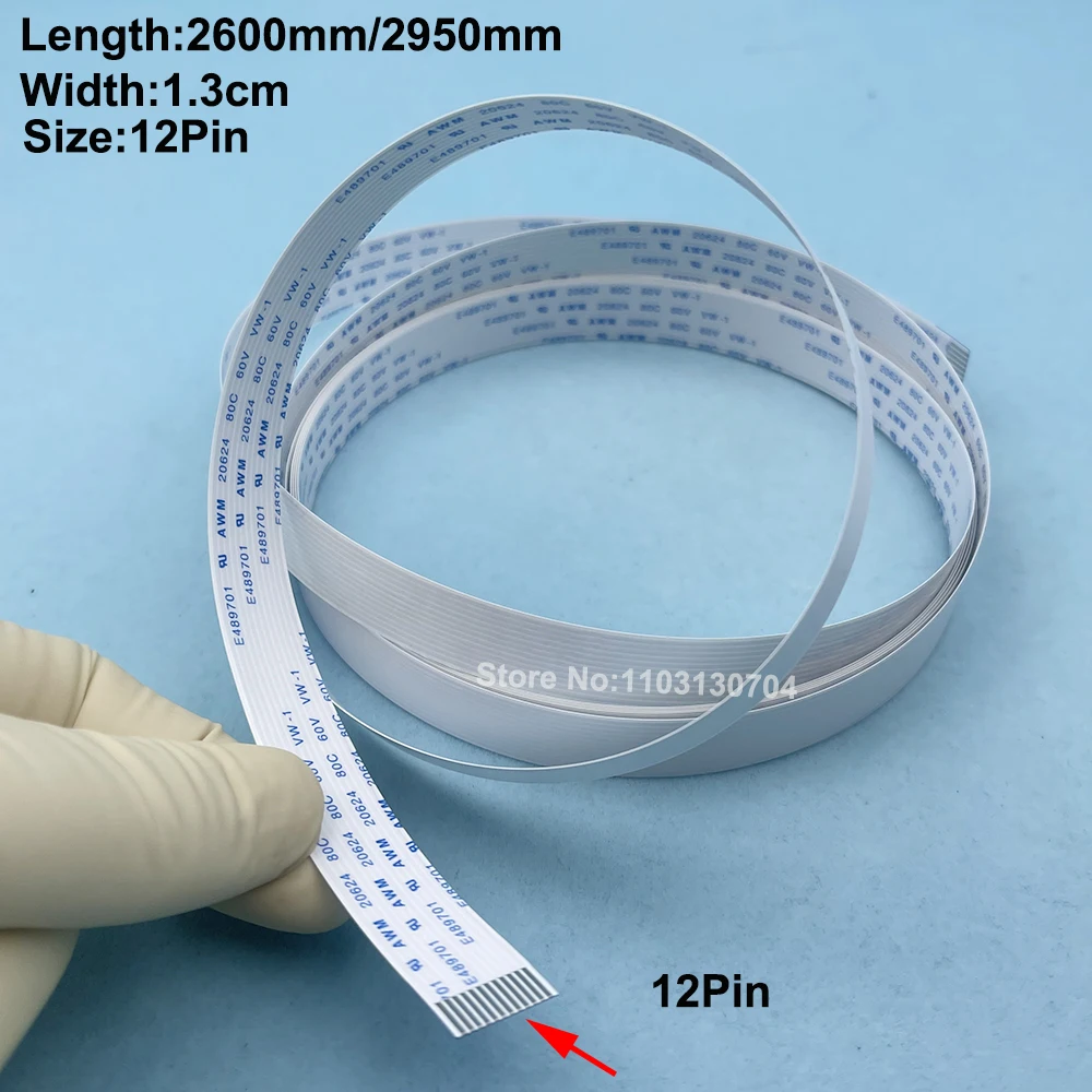 

Кабель для длинной передачи данных Roland XC540 VP540, 12 контактов, 2600 мм, 2950 мм, 12P