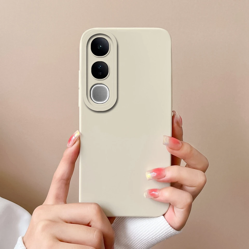 Solid Color Dustproof Fall Prevention Classic Back Cover Case