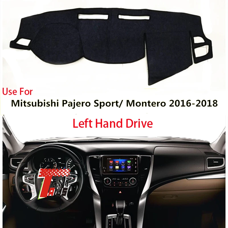 

Замшевый чехол TAIJS высокого качества для приборной панели Mitsubishi Pajero Sport/ Montero 2016-2018, лидер продаж