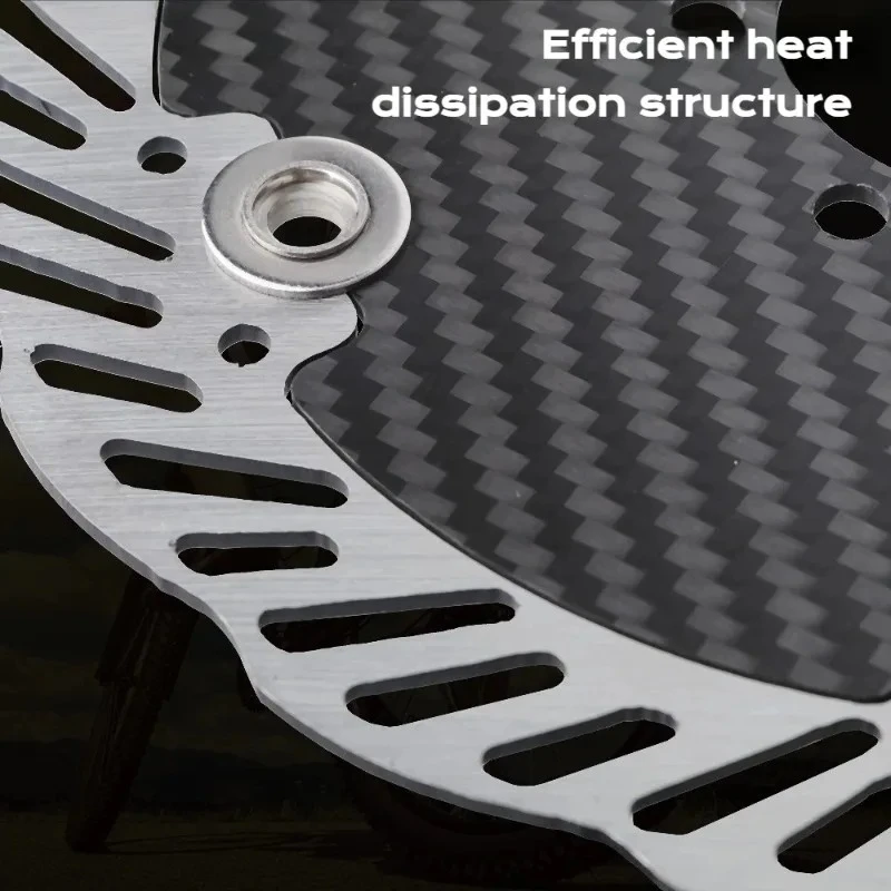 Ultralight Carbon Fiber Floating Brake Disc Rotor