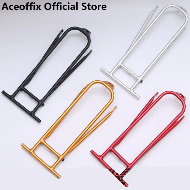 Aceoffix folding bike rear rack for Brompton rear shelf bike