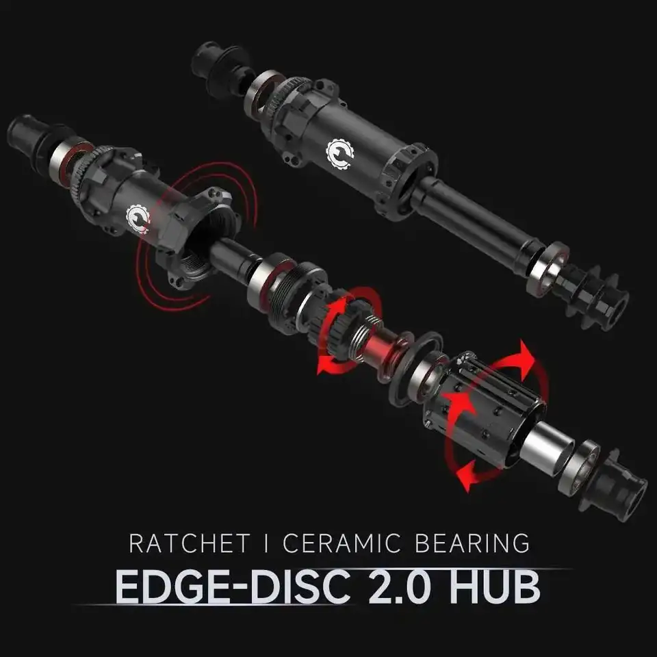 ELITEWHEELS edge カーボンホイール　ディスクブレーキ用 エリートホイールズ ELITEWHEELS エッジ ディスク EDGE50 DISC