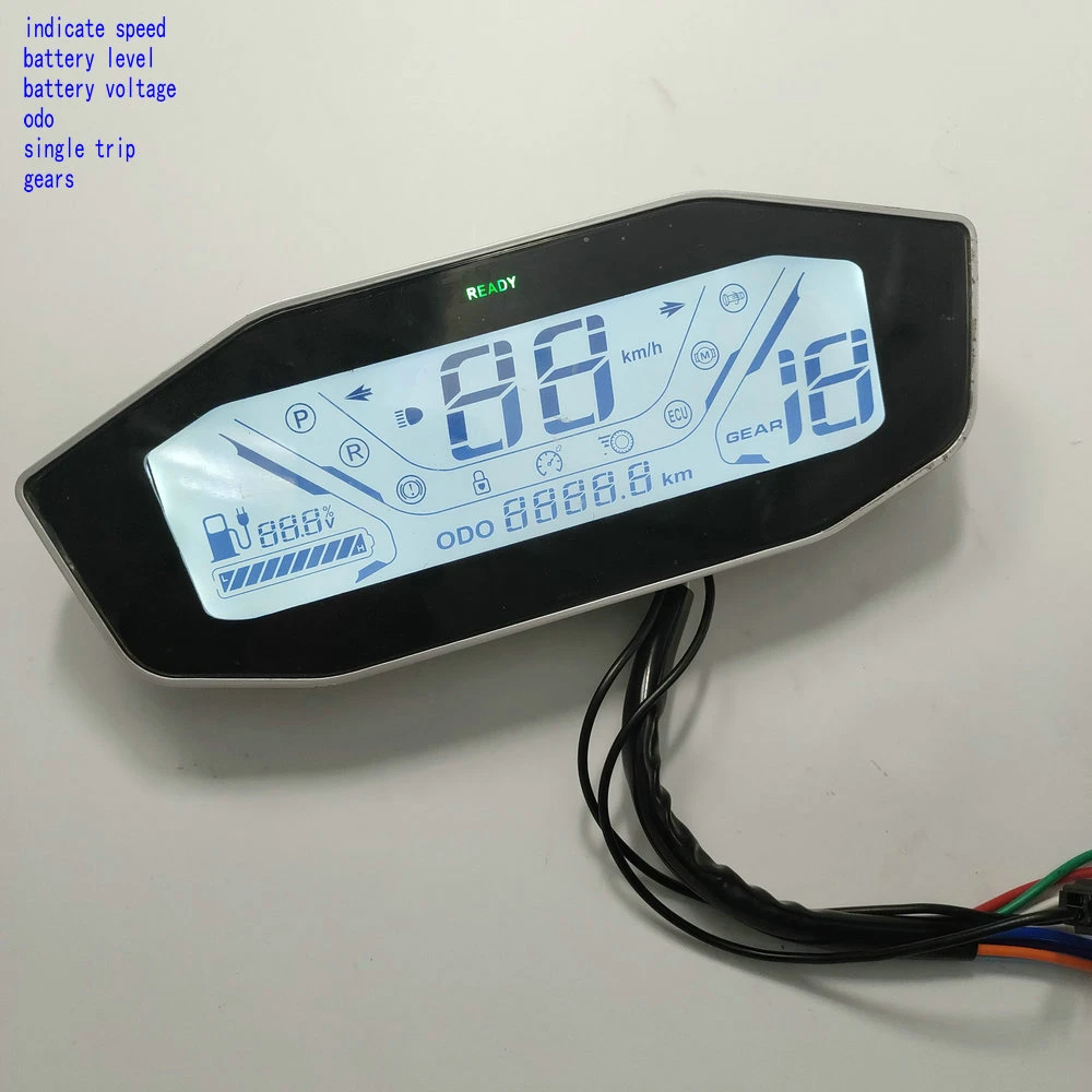 Lcd Speedometer Electric Scooter Scooter Speedometer Instrument M3