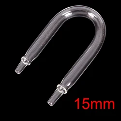 Aquarium U - Shaped Glass Air Pipe Connector for Co2 and Oxygen Systems (15mm)