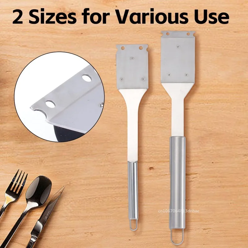 Grill Brush and Scraper, Wire BBQ Grill Brush for Outdoor Grill,16.5&rdquo;/14'' Cleaning BBQ Accessories, Safe Cleaner Brushes
