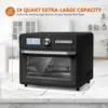 19 Quart Air Fryer Toaster Oven, Convection Roaster with Rotisserie & Dehydrator, 10-in-1 Countertop Oven, Original Rec 5