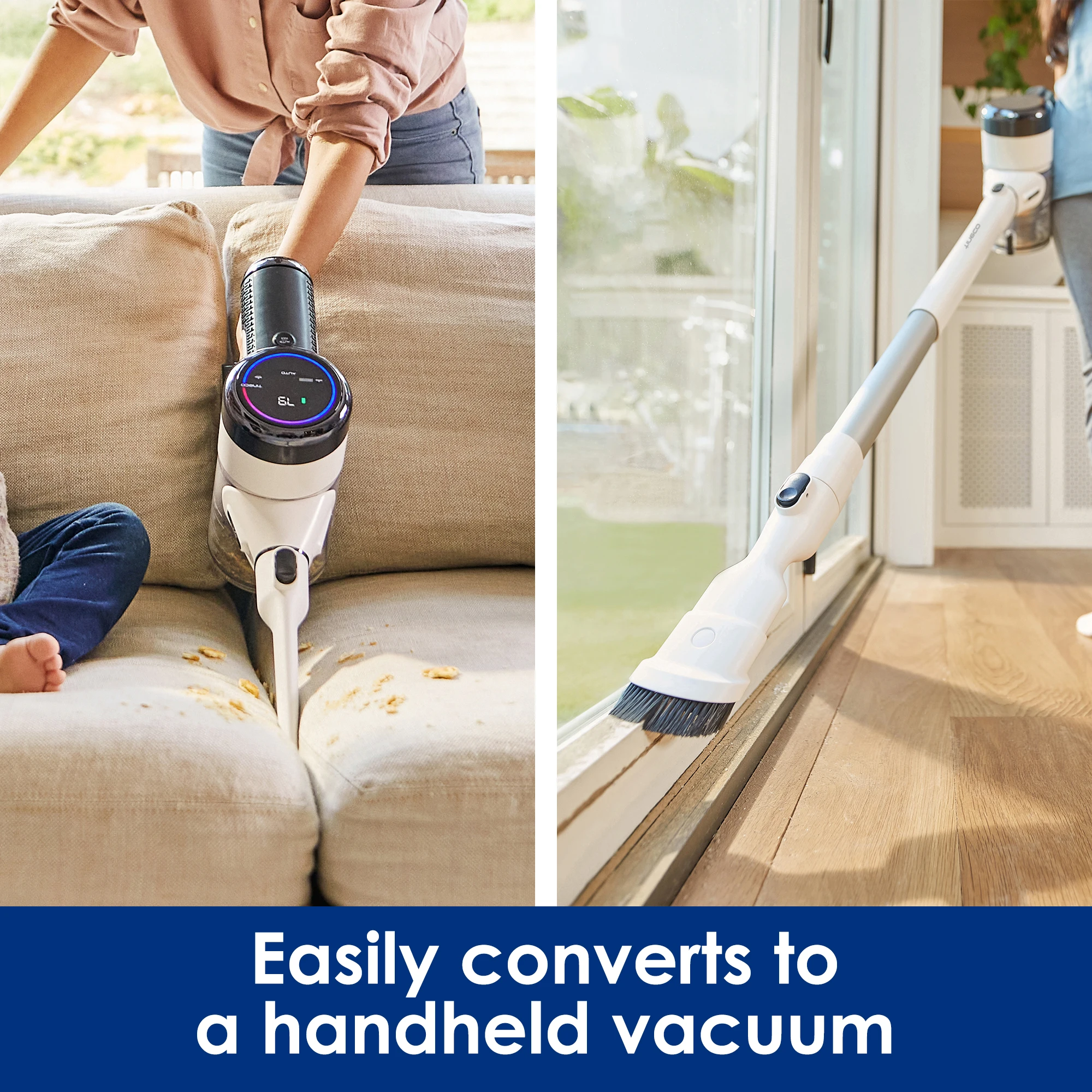 Tineco Pure ONE S15 Ess Smart Cordless Vacuum Cleaner Stick Vacuum Brush Deep Clean Hard Floor Carpets Pet Hair Clean LED Light vacuum cleaner,handheld vacuum cleaner,wireless vacuum cleaner,portable vacuum cleaner