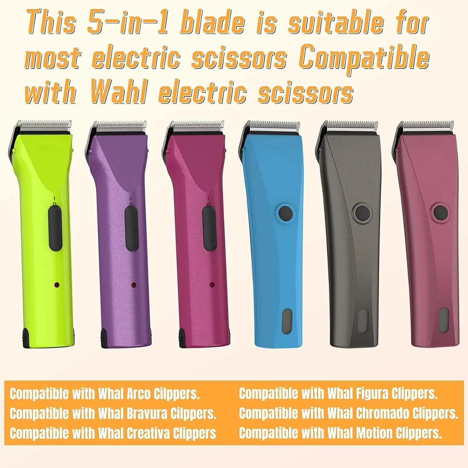 Animal Professional 5-in-1 adjustable blade for wahl Arco, Bravura - Main Image