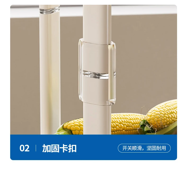 Foldable Storage Rack Round Rotatable Mobile Snack Organizer Trolley Bathroom Storage Shelf Home Appliance Kitchen Rack Storage Organizer