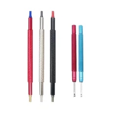 Dual Aluminum Alloy Watch Hand Presser Tool for Precision Watch Repair (5pcs)