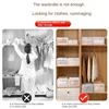 Visible Wardrobe Storage Organizers Cabinet Drawer Clothes Storage Box for T-Shirts Jeans Underwear Pants Organizer Box 4