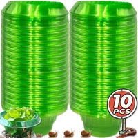 Plants Slug Protection Rings Vegetables Cover Plant Snail Collar Guard Green Planter Flower Pot Pest Control Trapper Garden Tool 1
