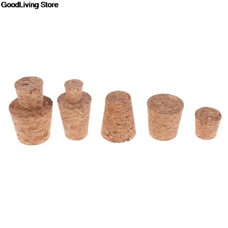 10pcs High Quality Wood Wine Glass Bottle Stopper Kettle Pudding Container Cork Cap Burette Buret Tube Lid 15 Sizes | Дом и сад