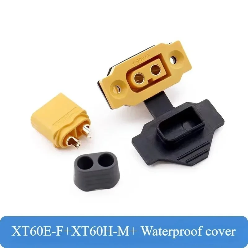 Gold-Plated High Current XT60E-F Quick Charge Mountable Connector