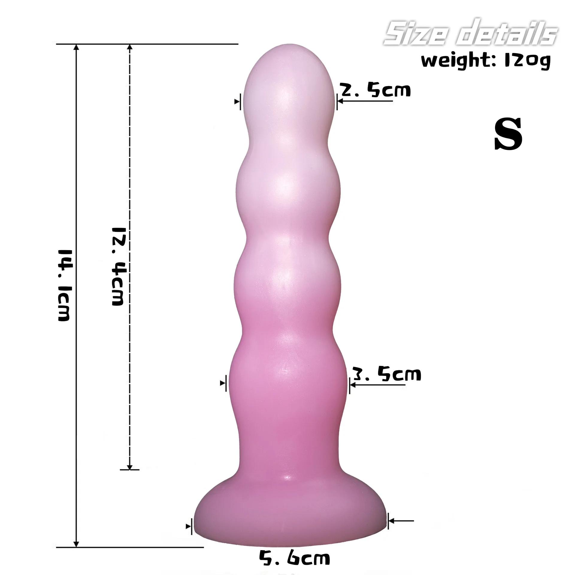 Unusual Shaped Beaded Anal Plug Unisex Dildos for Anal Masturbation Massage Prostate Stimulation Anal SM Adult Toys Anal​ Plug