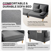 Кресло-трансформер Redlife, раскладной диван-кровать для гостиной, 1-2 места, гостевая кровать с 2 диванами для небольшого пространства — изображение 4