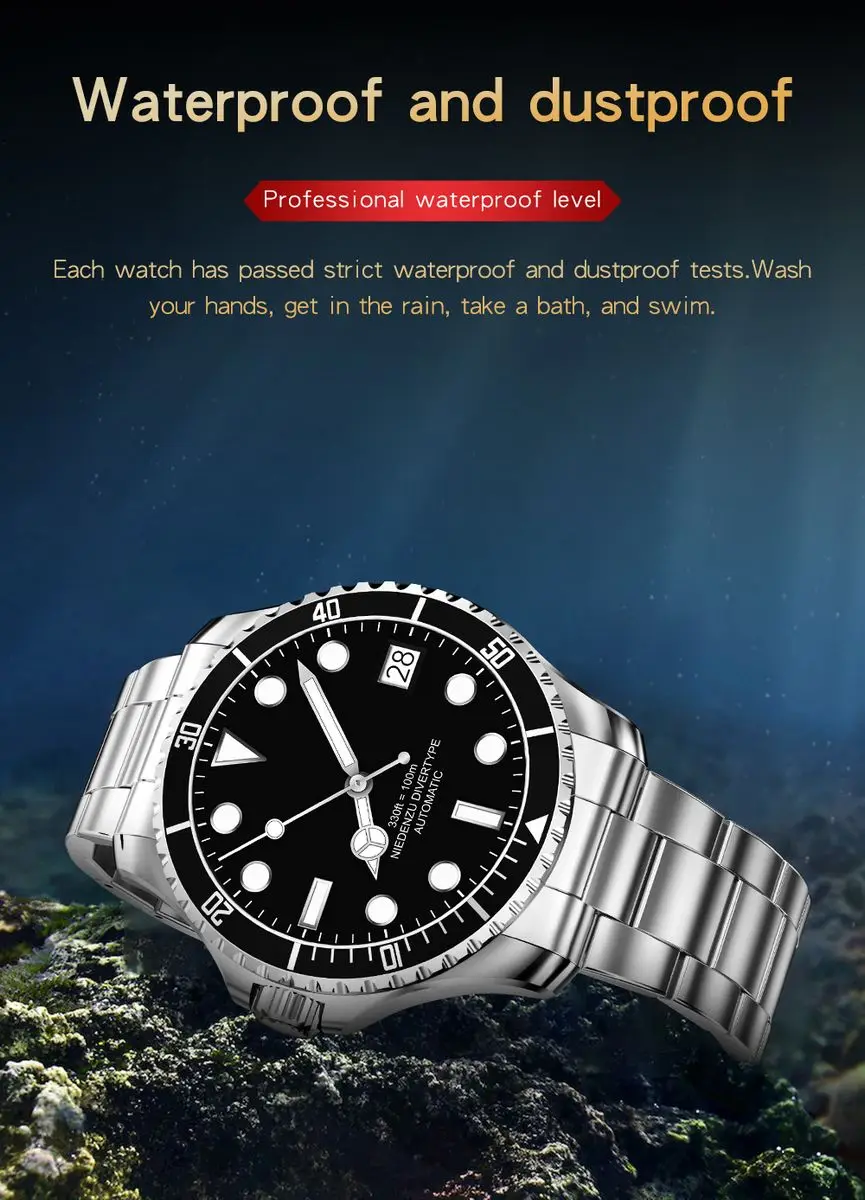 2022 New Smart Green Watch for Men Business Fashion Movement Heart Rate Fitness IP68 Smart Bracelet for Xiaomi Phone Android IOS