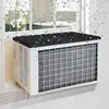 Air Conditioner Drip Cushion Magnetic Cushion Air Conditioner For Dropping Noise Cuttable Outdoor Unit Guard Reduce Noise AC Mat 2