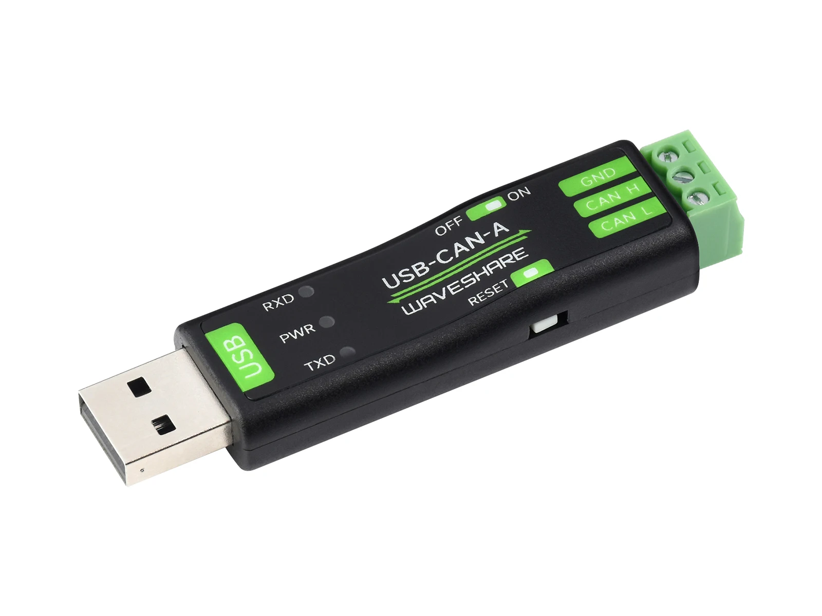 

USB-CAN-A,USB к CAN-адаптеру модели A, решение чипа STM32, несколько режимов работы, Совместимость с несколькими системами