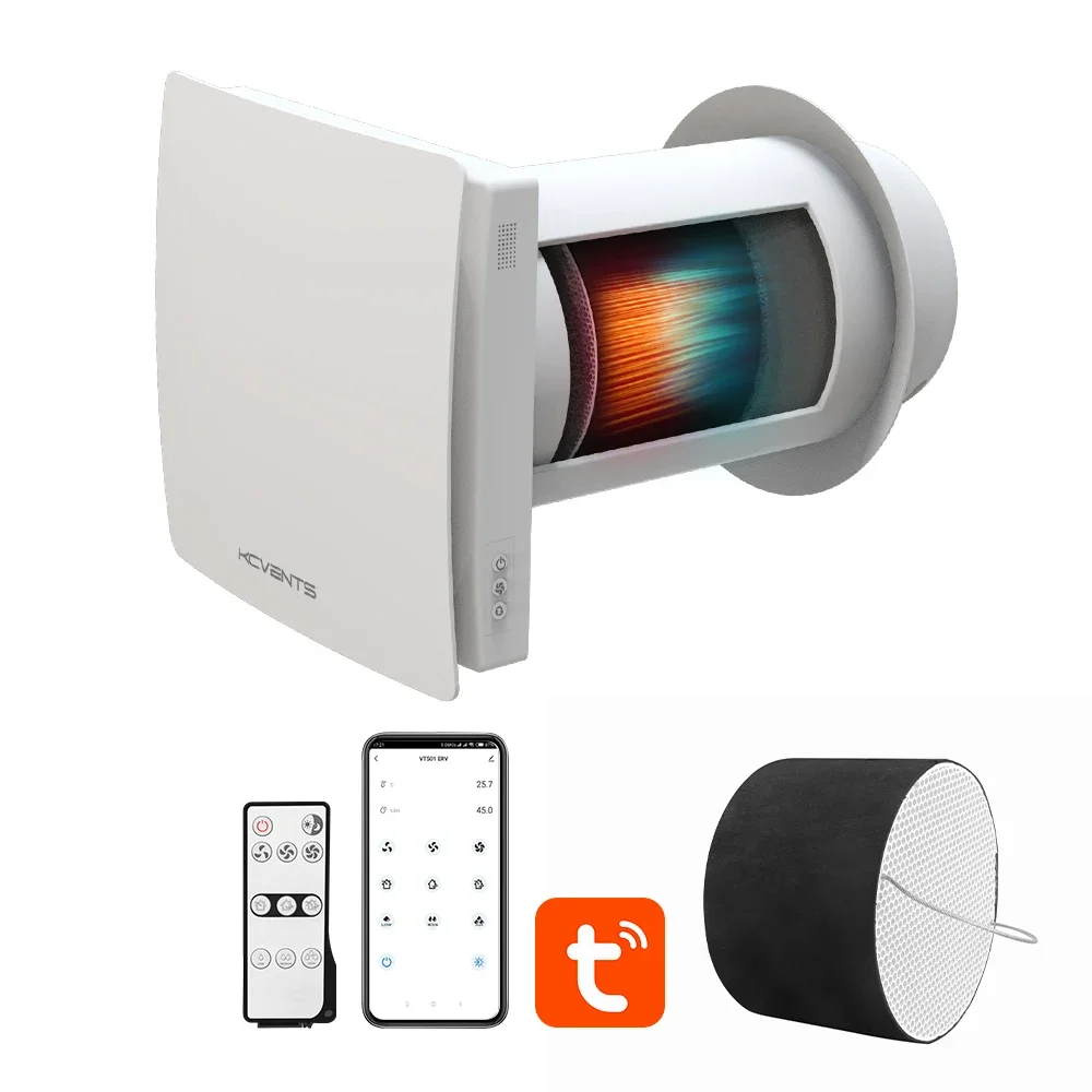 

KCvents Room Air Recuperator Heat Recovery Ventilator