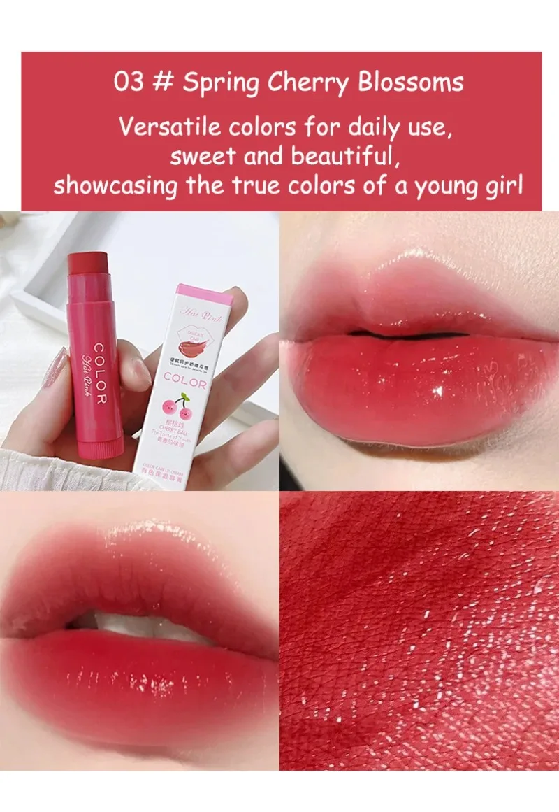 3-teiliges Water Glow Lippenöl-Set, langlebig, feuchtigkeitsspendend, Anti-Trocknung, aufpolsternd, farbiger Lippenbalsam, Lippenstift, Make-up-Set zum Verblassen der Lippenlinie – Detail 8