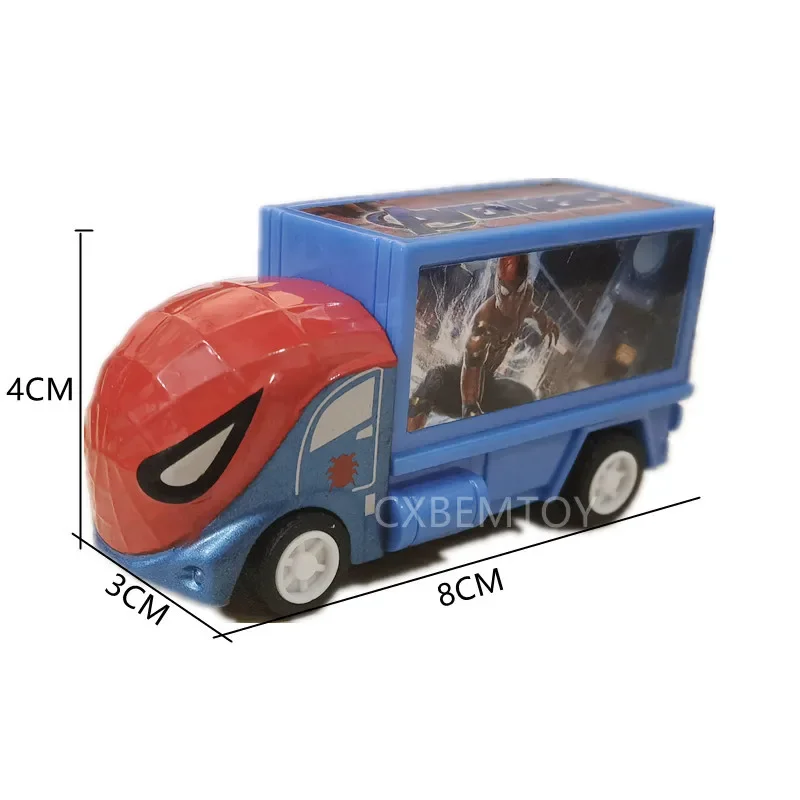 Ensemble de voitures de course Marvel pour enfants, jouet en alliage,  Spider Man, Iron Man, figurines services.com America, modèle 1:64, cadeau  d'anniversaire, 6 pièces par ensemble - AliExpress