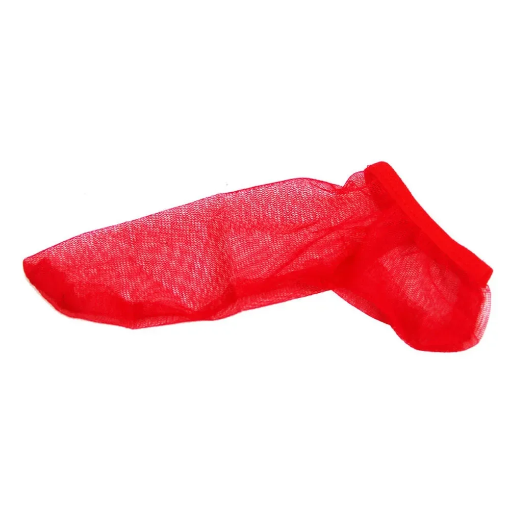 1 stücke wieder verwendbare Seide Kondom Penis Ärmel Ball Abdeckung Handjob Masturbation Dildo Penis Ring Strumpf Beutel Sexspielzeug für Männer 1