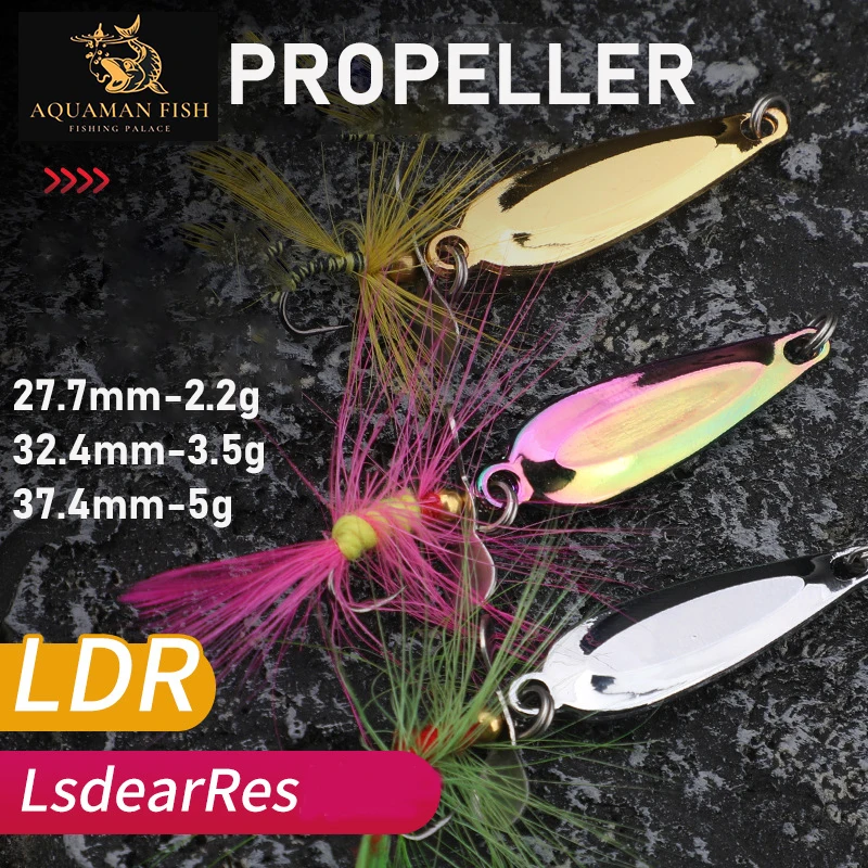 

Fly Fishing Accessories Lures Artificial Baits Wobblers Spoon for Pike 28/32.4/37.4mm 2.2/3.5/5g Crankbaits Carp Fishing Tackle