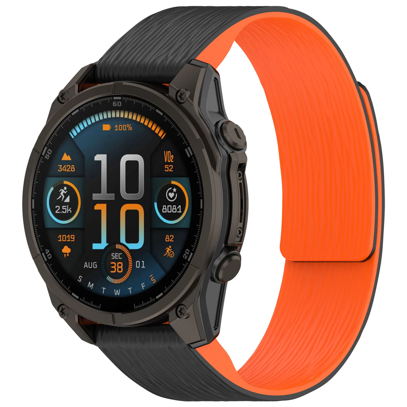 Premium Quick Fit Silicone Strap - Versatile 20/22/26mm Adjustable Wristband