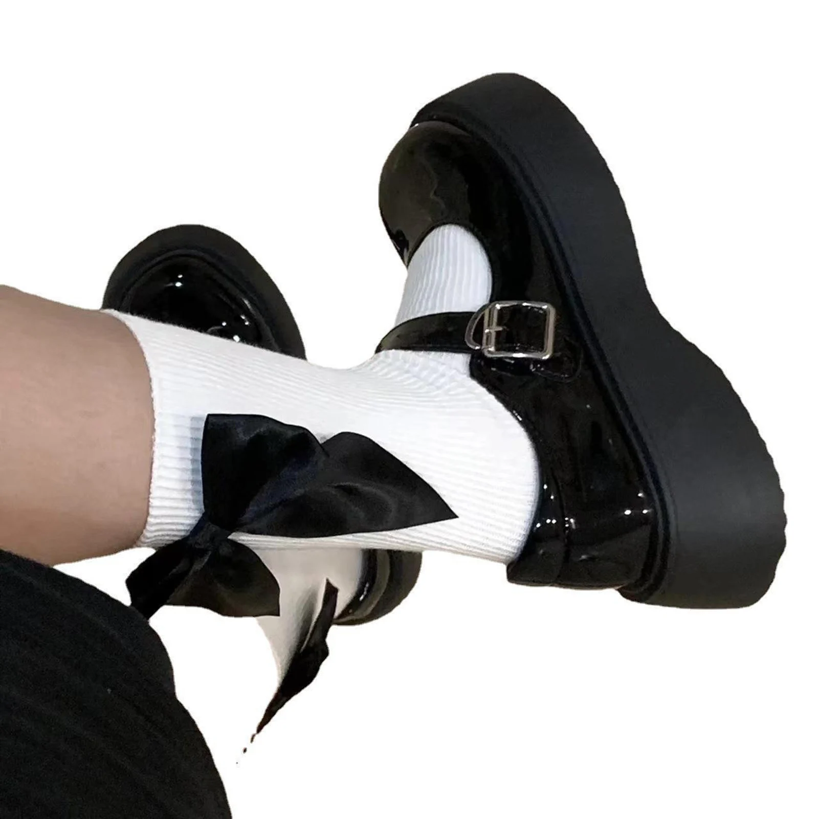 

Women's Casual Crew Socks High Ankle -Tube Cushioned Workout Socks with for Daily Wear and Party Dress