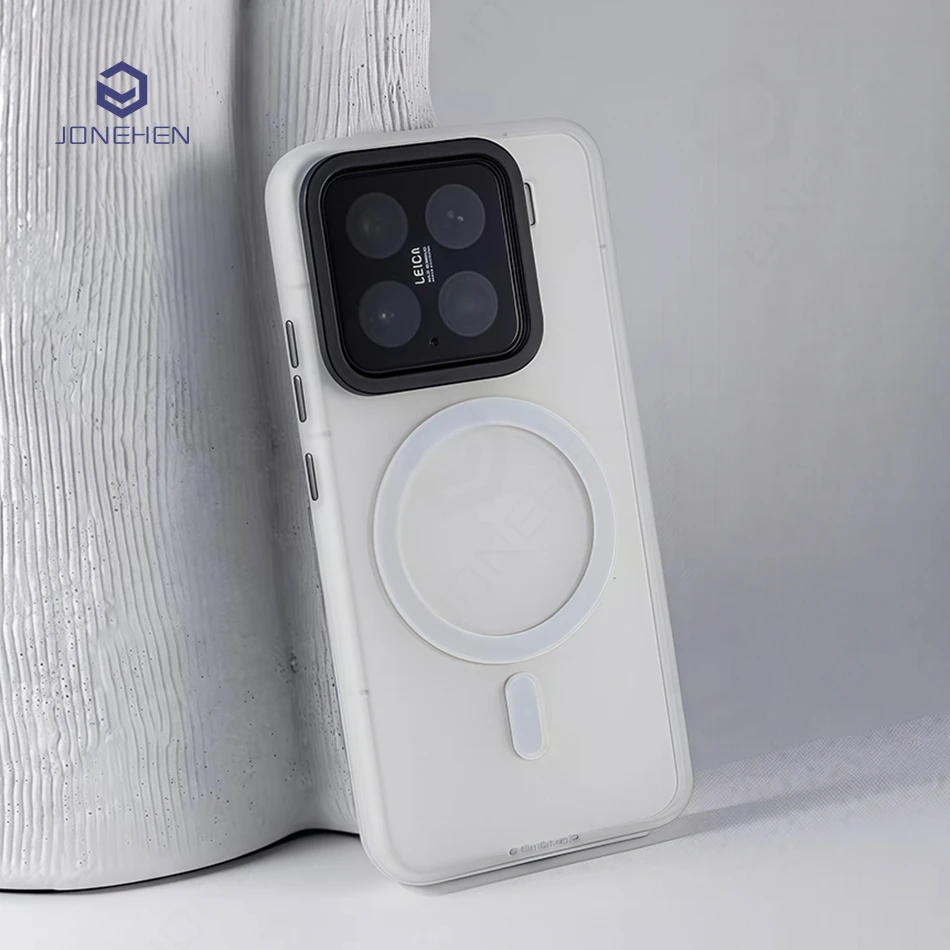 Luxury Magnetic Wireless Charging Case with Shockproof Matte Finish