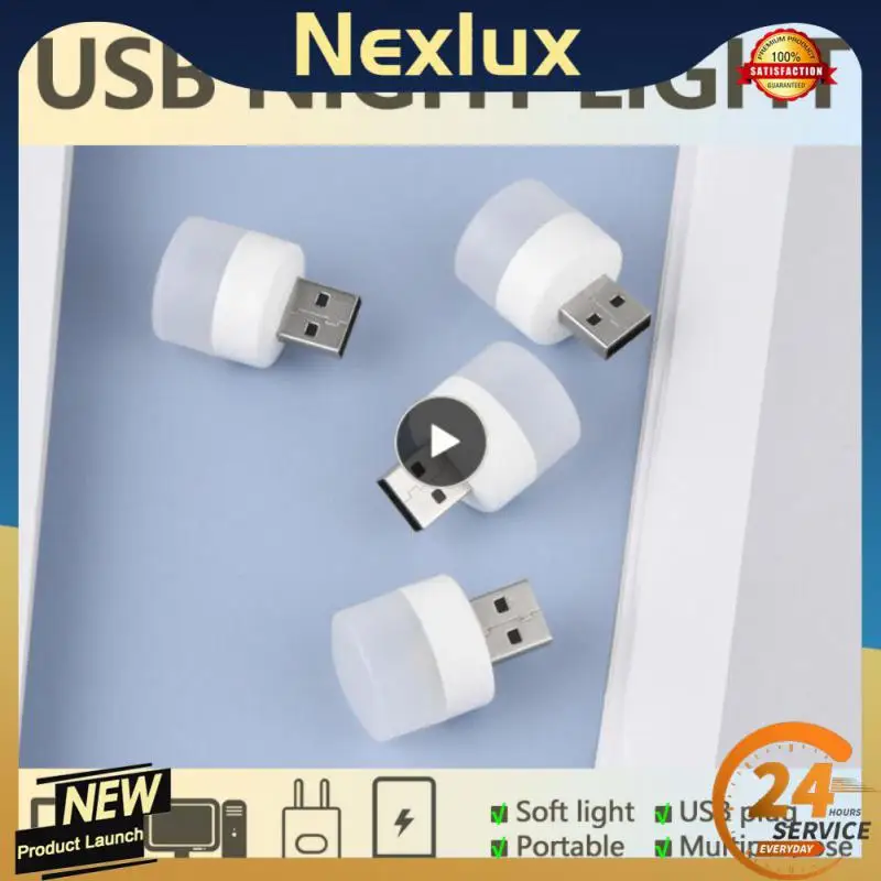 

1 шт., USB-лампа для чтения, с зарядкой от внешнего аккумулятора