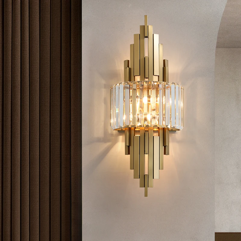 

Luxury Bedroom Wall Lamp Decor for Living Dining Room TV background Decoration Indoor Lighting