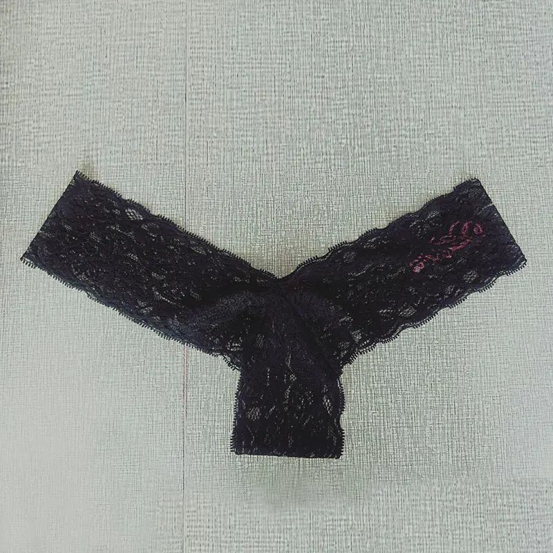 Sexy Women Lace Thongs G Strings For Women Underpants Low-Rise T Panties Briefs Lingerie Female Transparent Hollow Out Underwear