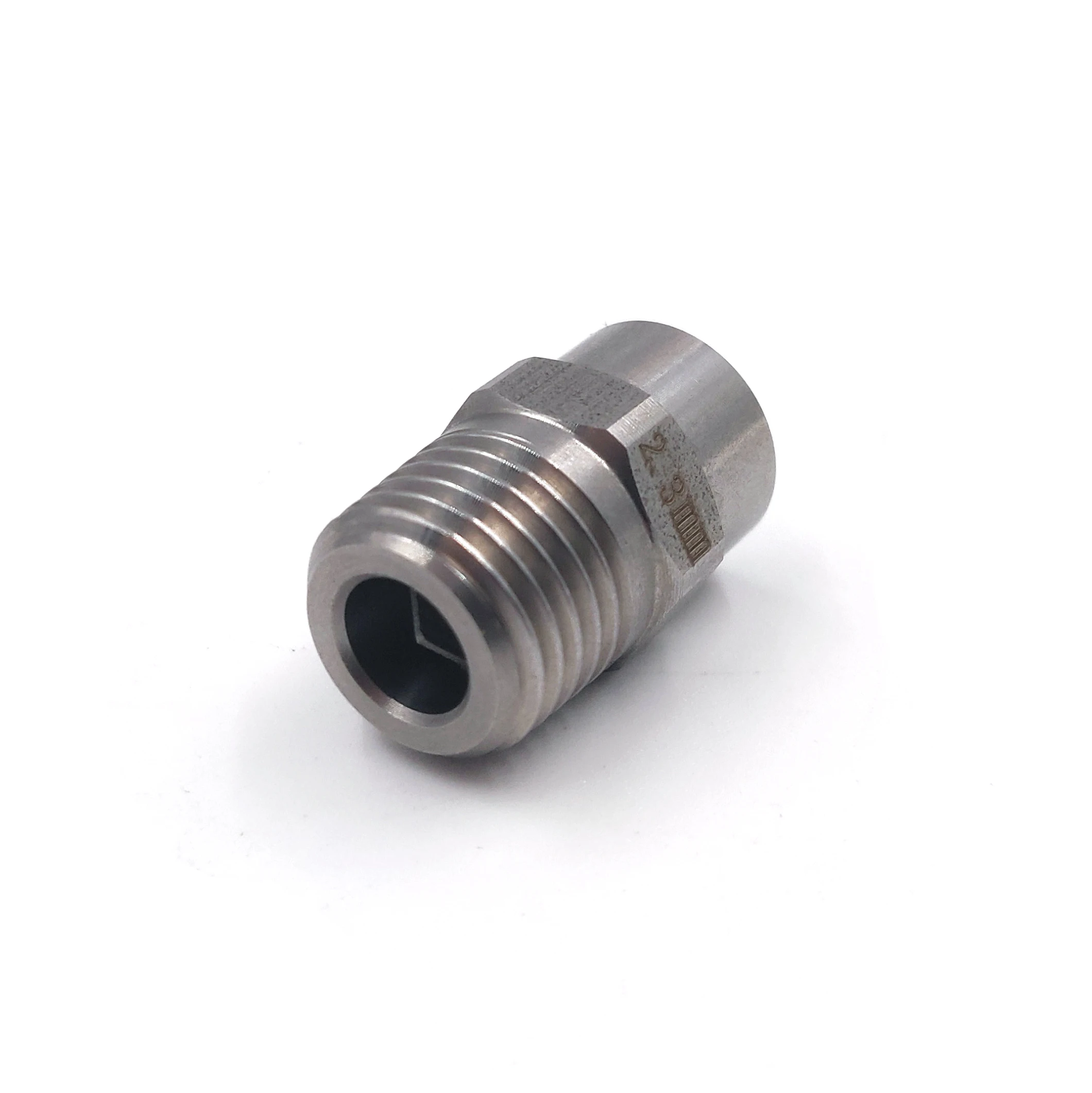 1 Pcs 304 Stainless Steel Wide Angle Water Jet Nozzle Full Cone Spray