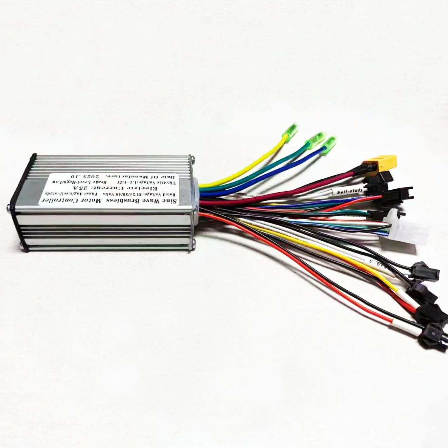 24V 36V 48V 3-mode sine wave BLDC controller 350W 500W 25A For 5 Pin S866 SW900